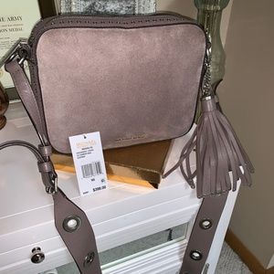 Michael Kors Brooklyn Camera Bag Suede